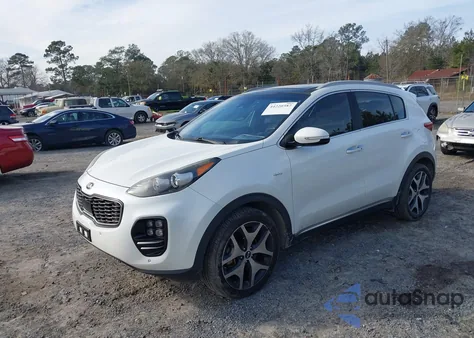 2017 Kia Sportage Sx Turbo из США, поврежденный, VIN KNDPRCA66H7148052